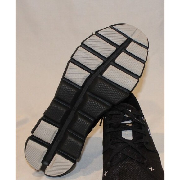 ON CLOUD WOMEN'S CLOUD X 3 RUNNING ATHLETIC SNEAKERS BLACK NIB - Picture 5 of 7